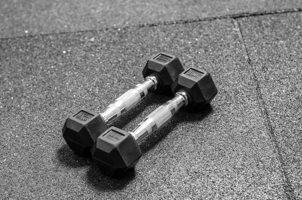 Гантель гексагональная 10кг YouSteel
