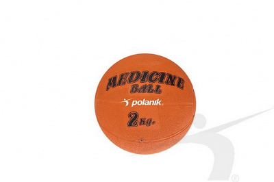 Медицинбол Polanik резина, 2 кг 929-PLG-2