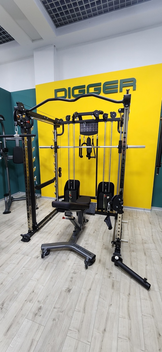 Мультикомплекс с 3d машиной Смита Hasttings Digger HD009-7 | Premium Fitness