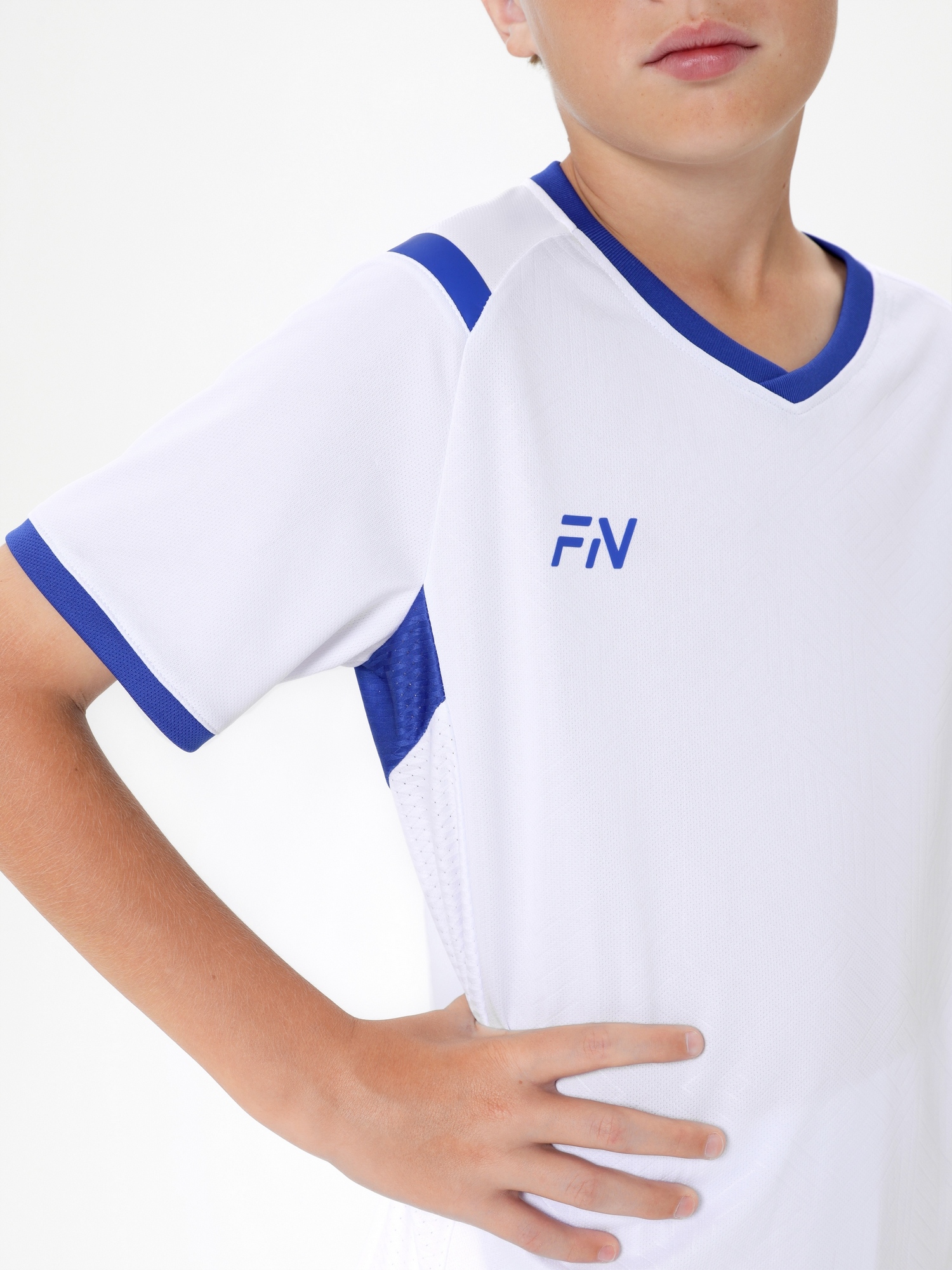 Детская футбольная форма FN Spirit Kid KFN4261018-104 White\Blue
