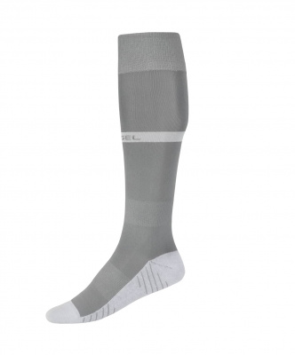 Гетры футбольные Jogel CAMP ADVANCED SOCKS, серый\белый