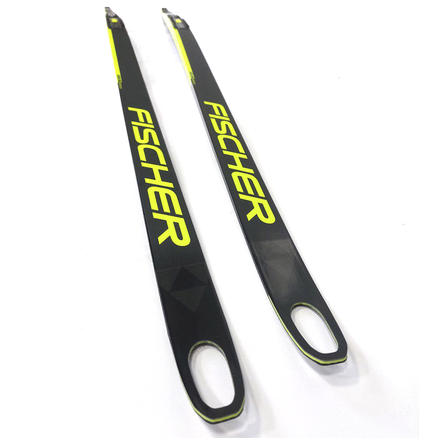 Лыжи беговые Fischer Carbonlite SK Plus Medium IFP (черный/желтый) N11522
