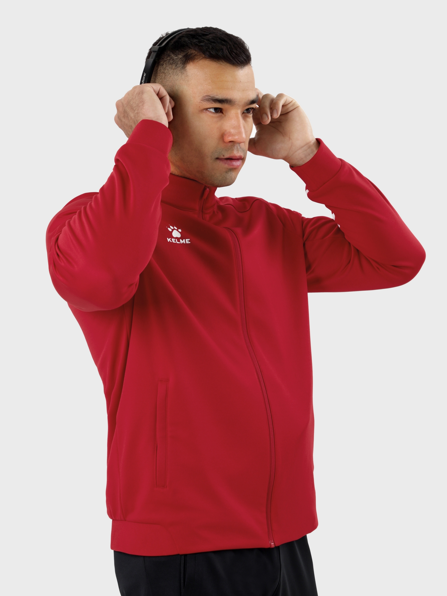 Олимпийка Kelme Knitted Jacket (plus Fleece) 7461WT1143-600 Red