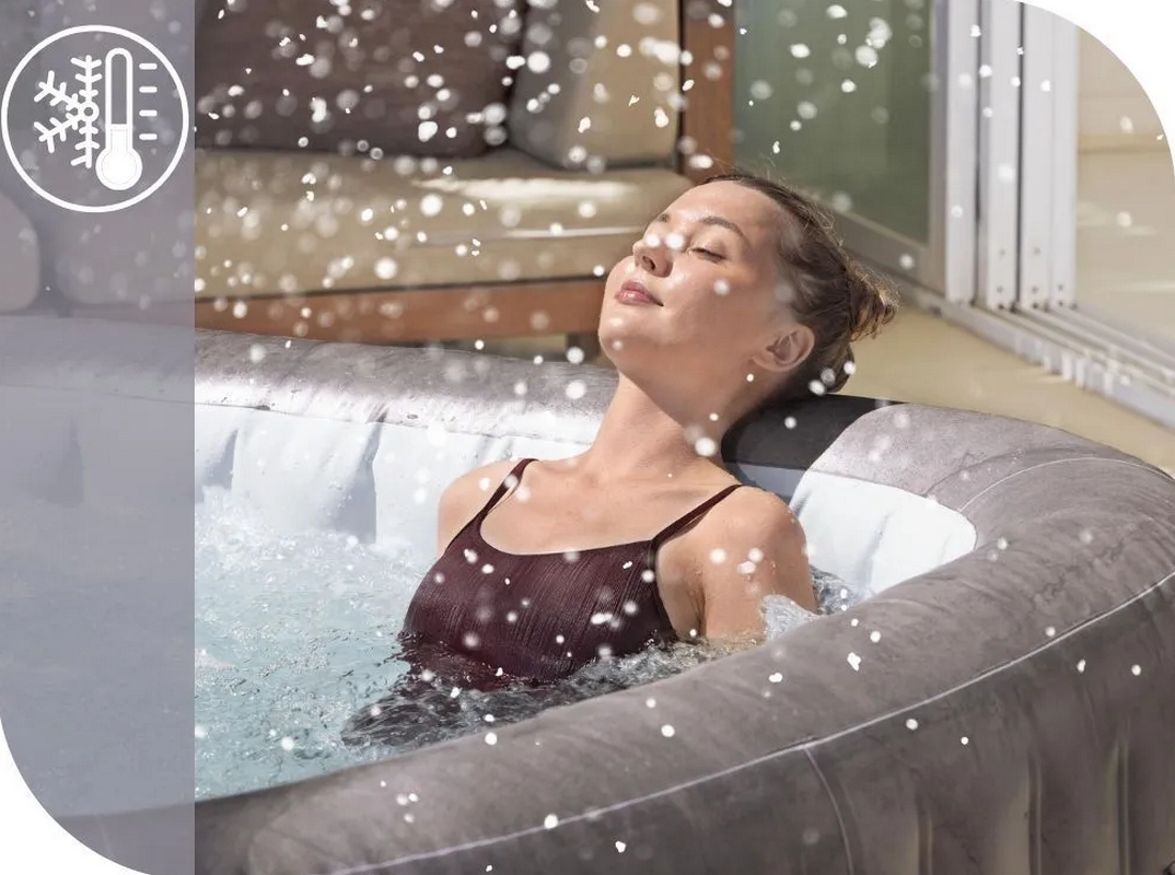 Надувной СПА бассейн (джакузи), 180х71 см Bestway Lay-Z-Spa Rome MaxHold 6001K
