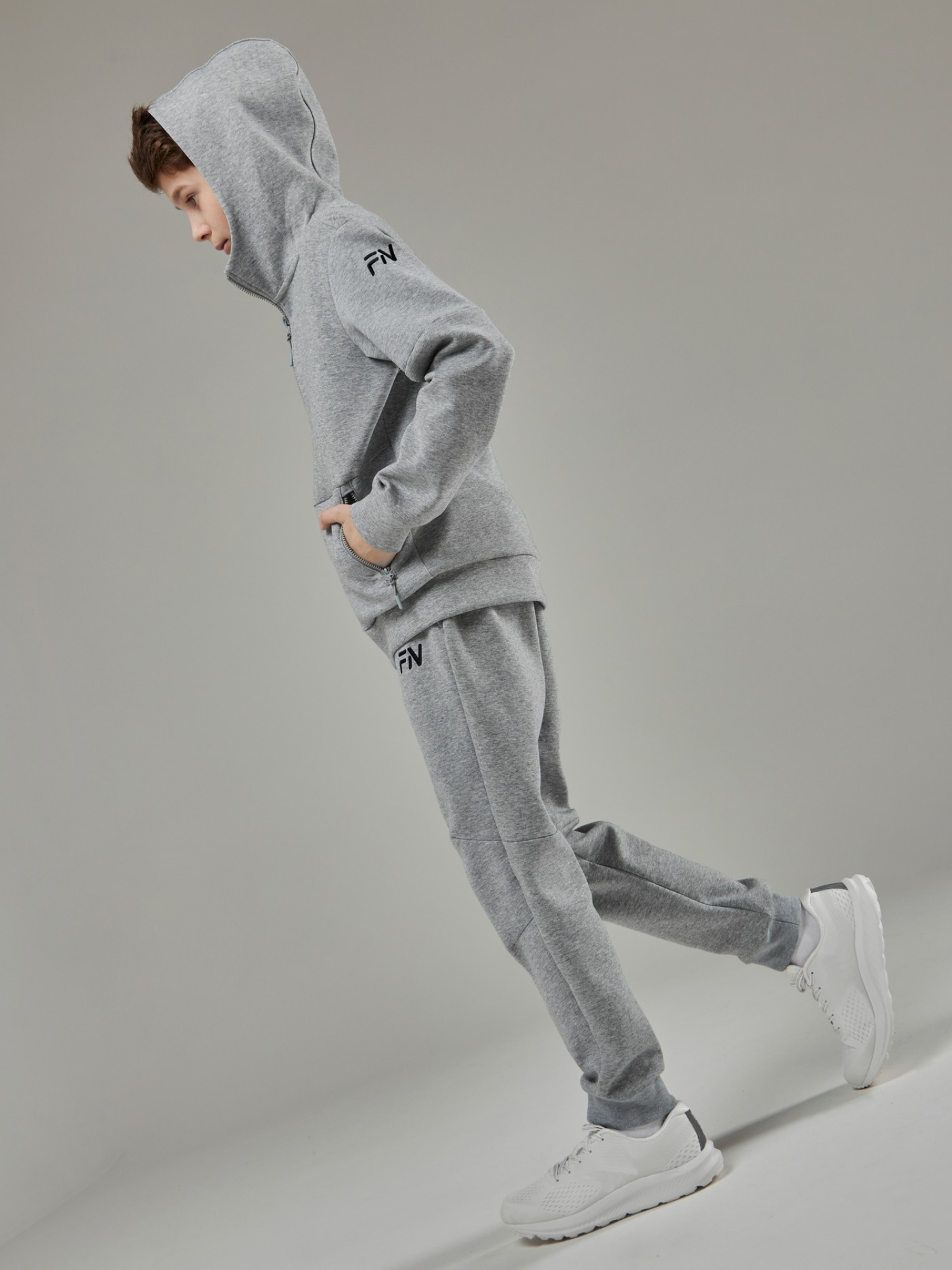 Детский спортивный костюм FN Gres Kid KFN4251007-222 Grey