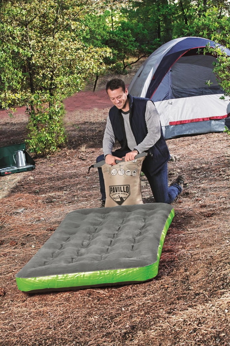 Надувной матрас Bestway Roll & Relax 188х99х22 см, два вида 67619