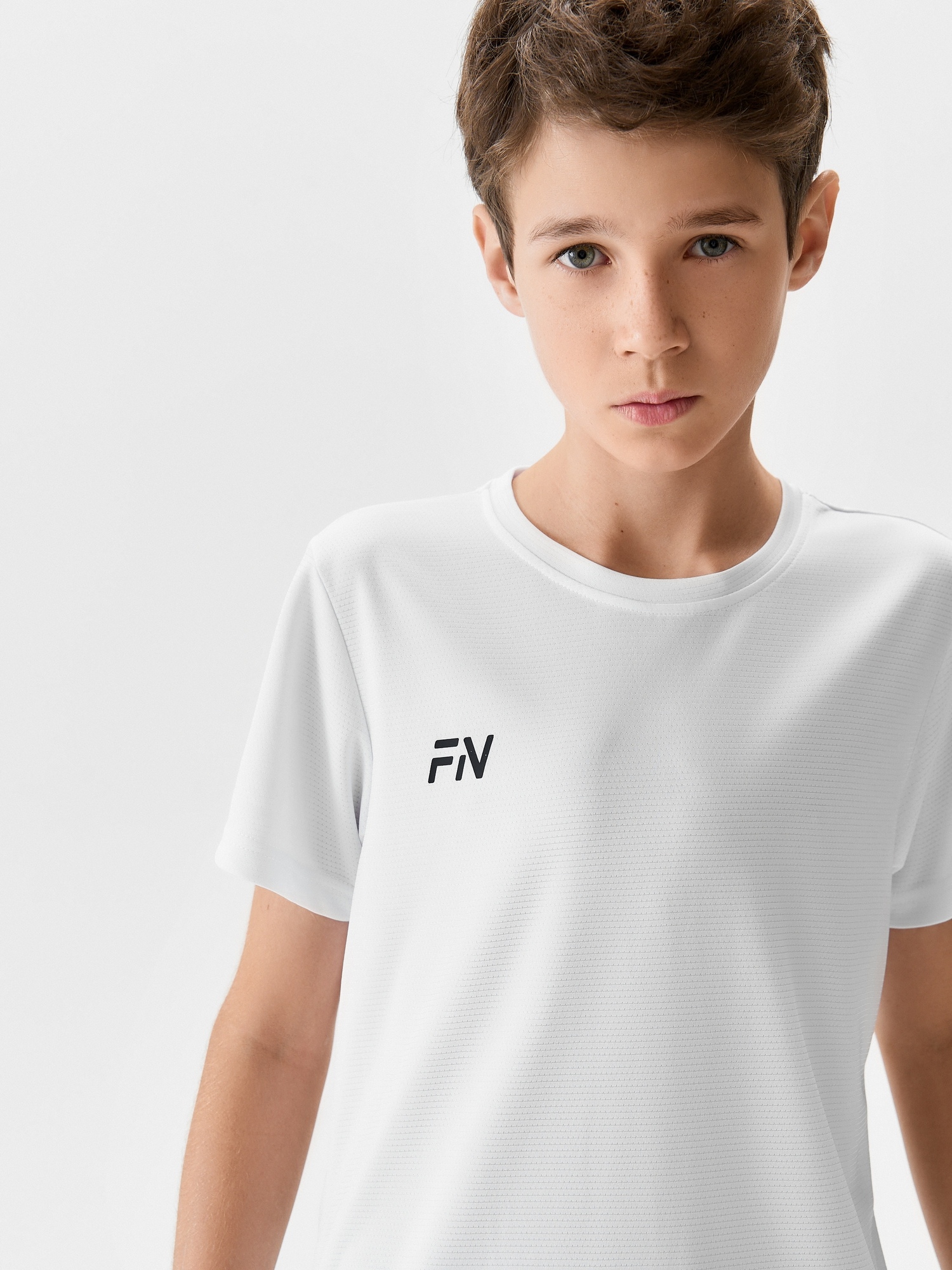Детская футболка FN T-Shirt Kid KFN4011001-100 White