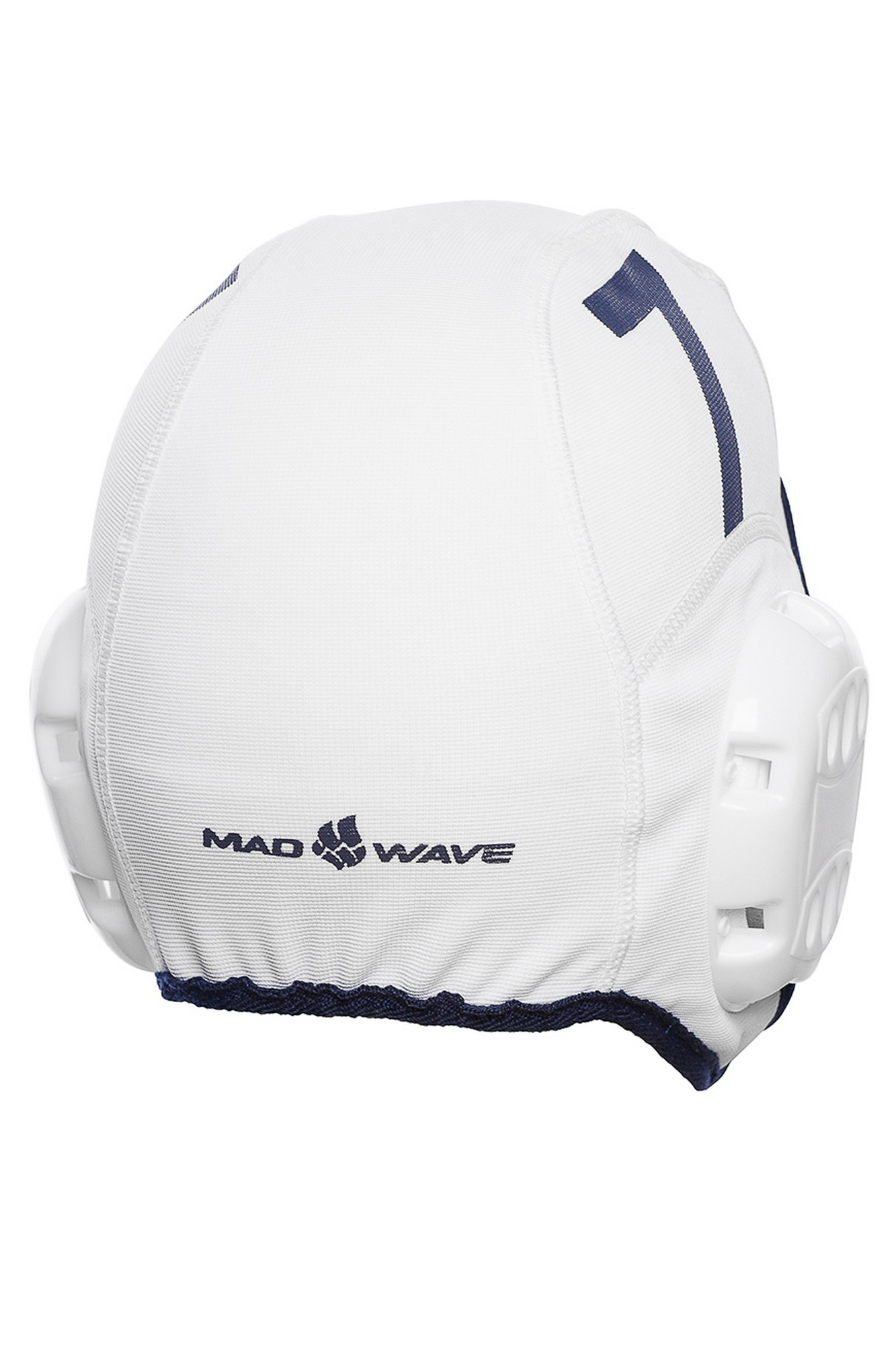 Шапочка для водного поло Mad Wave Waterpolo Caps M0597 01 07 02W белый