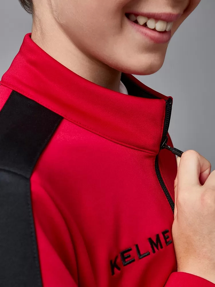 Детский спортивный костюм Kelme Tracksuit 3773200-611 Red\Black