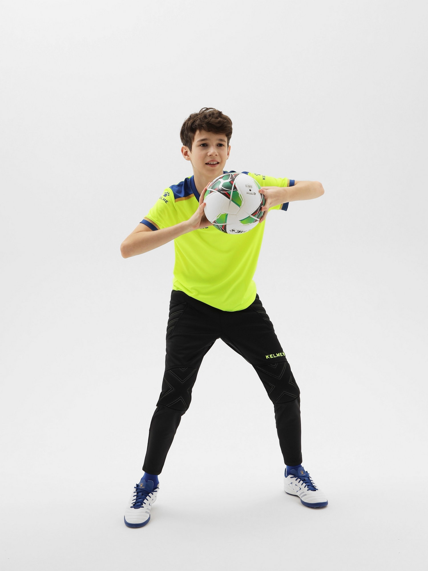 Детские вратарские брюки Kelme Goalkeeper Pants Kid K15Z408LC-010 Black