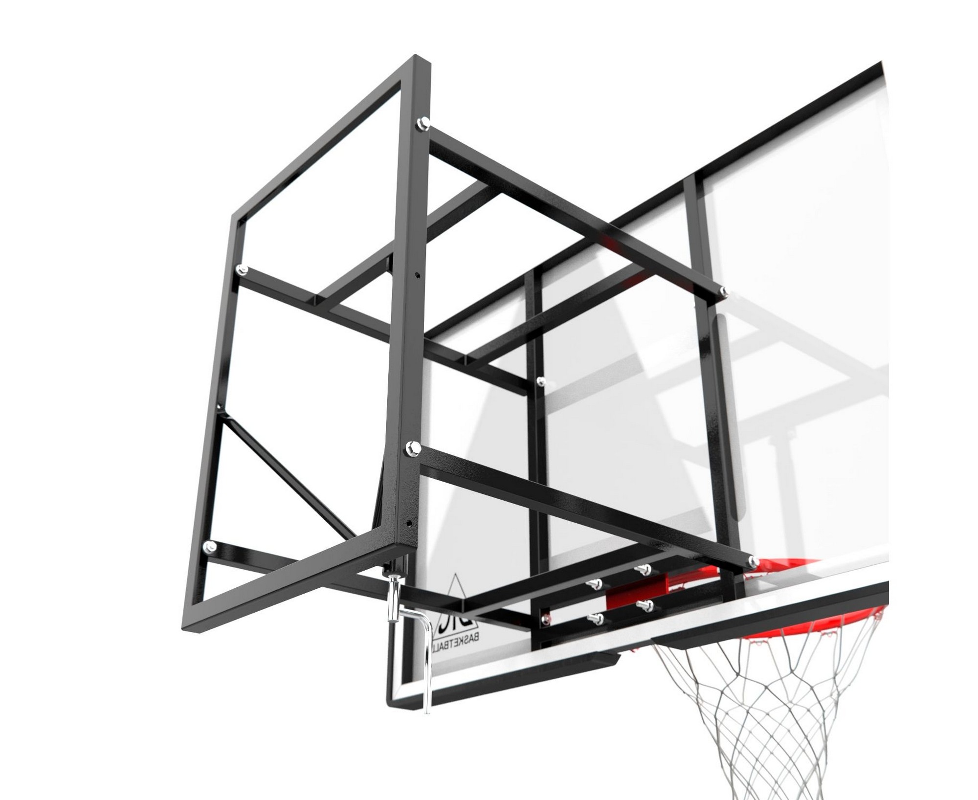 Баскетбольный щит DFC 120x80см, поликарбонат BOARD48P