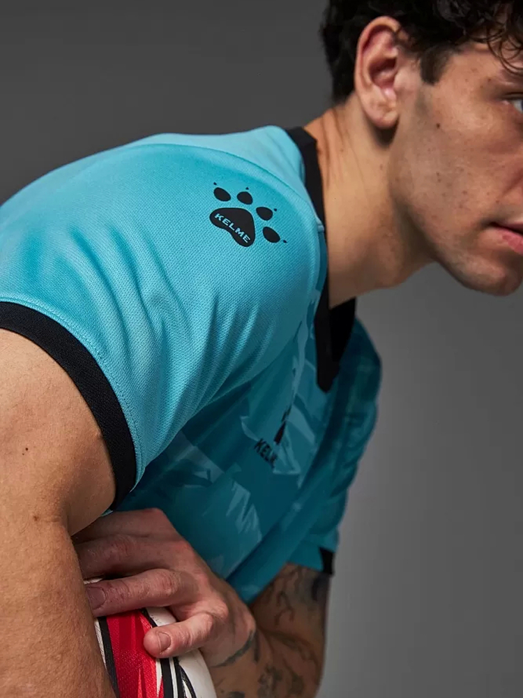 Футбольная форма Kelme Short Sleeve Football Suit 8151ZB1003-368 Teal\Black