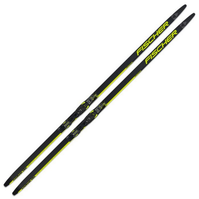 Лыжи беговые Fischer Carbonlite CL Jr. IFP N59022 желтый\черный