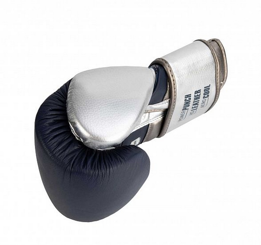 Перчатки боксерские Clinch Prime 2.0 C152 темносине-серебристый