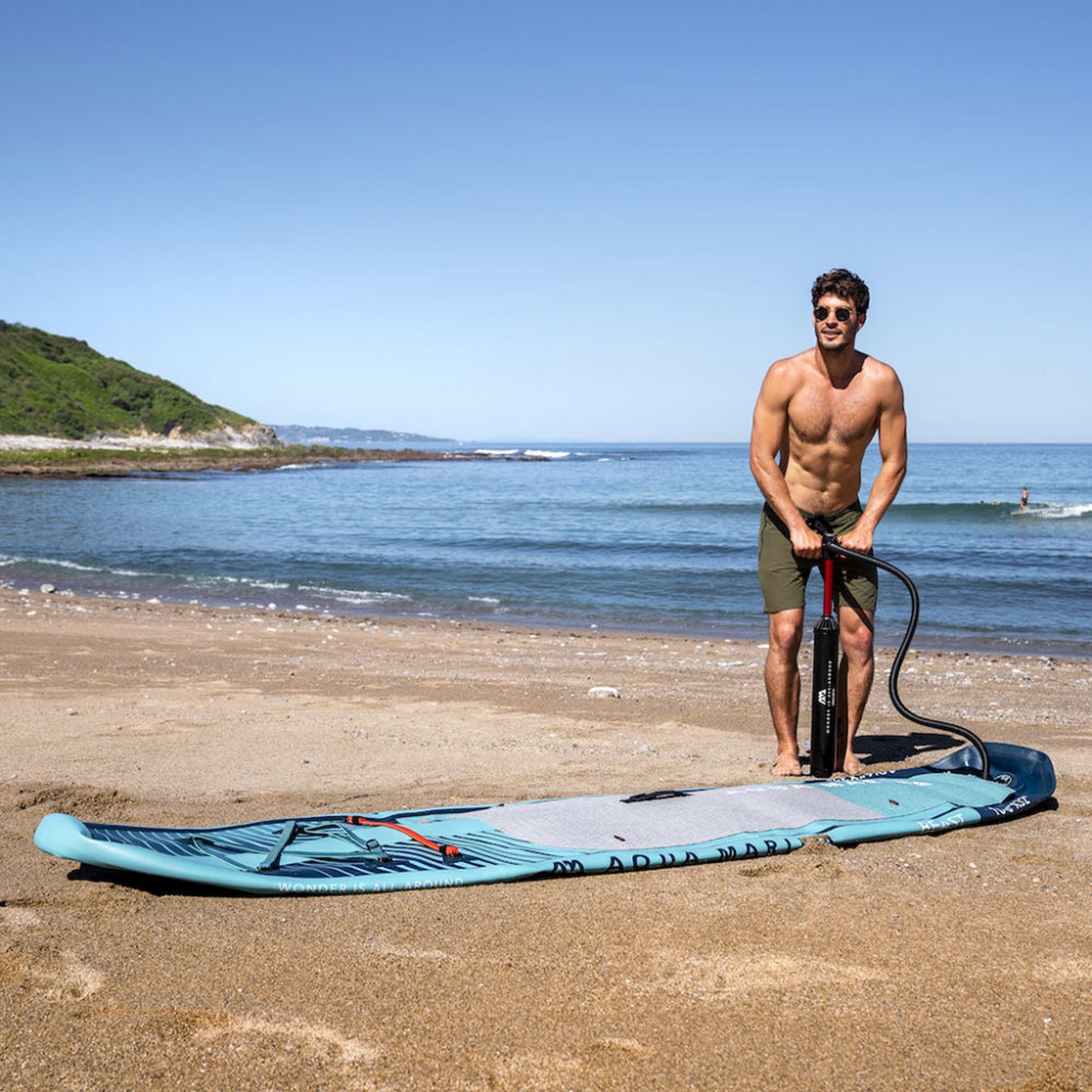 SUP-доска 320х81х15см, насос, весло, лиш, киль, ремнабор, сумка, до 140кг Aqua Marina Beast BT-23BEP