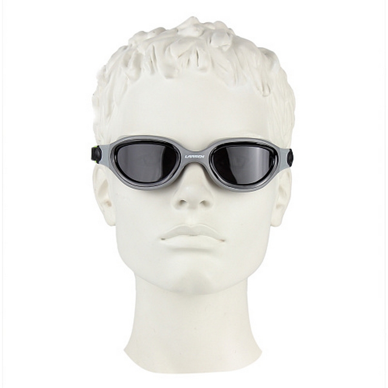 Очки плавательные Larsen GG1711 dark Smoke\Silver\Black