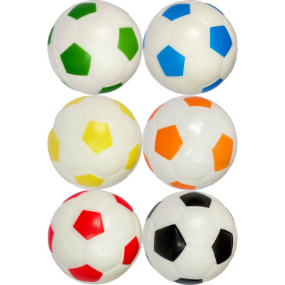 Эспандер кистевой мяч ПУ, d6,3 см Sportex E41794 футбол