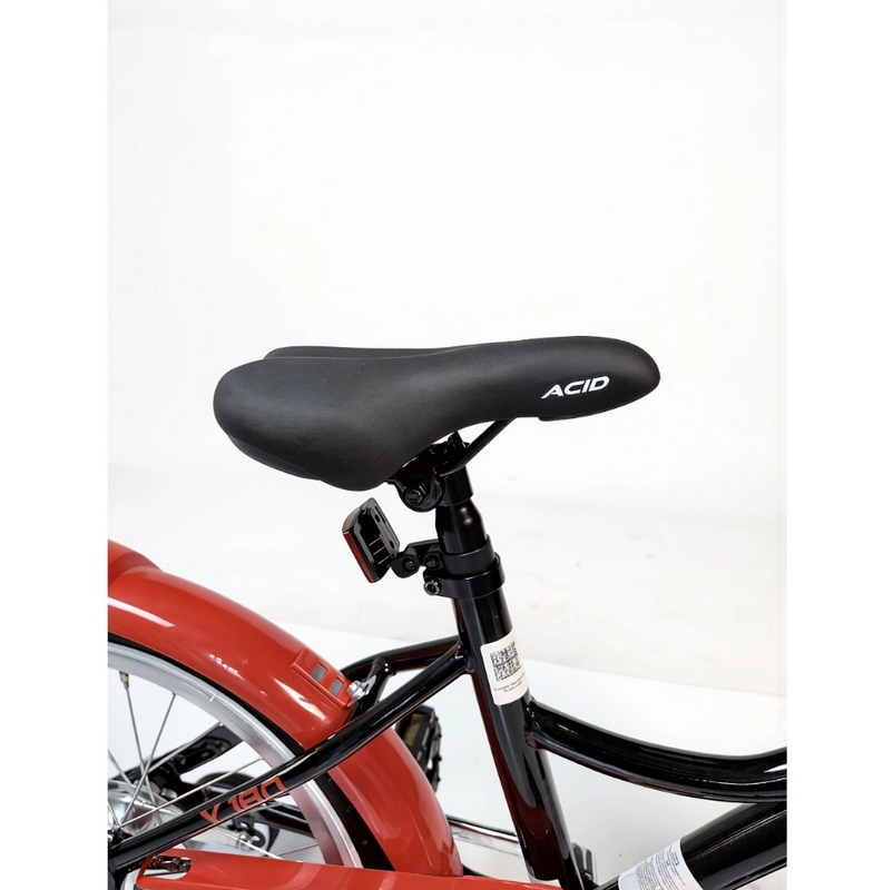 Велосипед 18" Acid Y 180 2026 056302 Black\Red