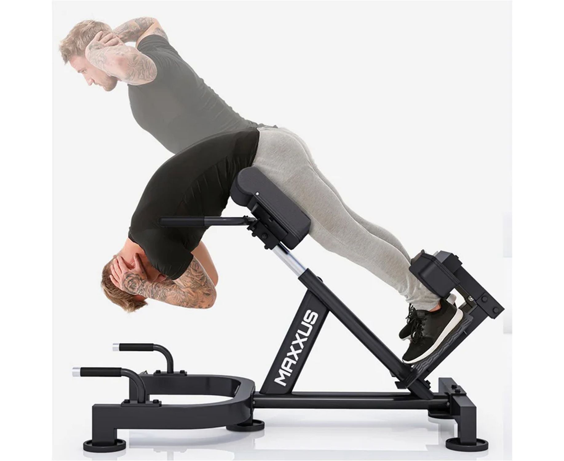 Гиперэкстензия DFC MAXXUS Римский стул GSMX-600080-00019-0001 | Premium Fitness