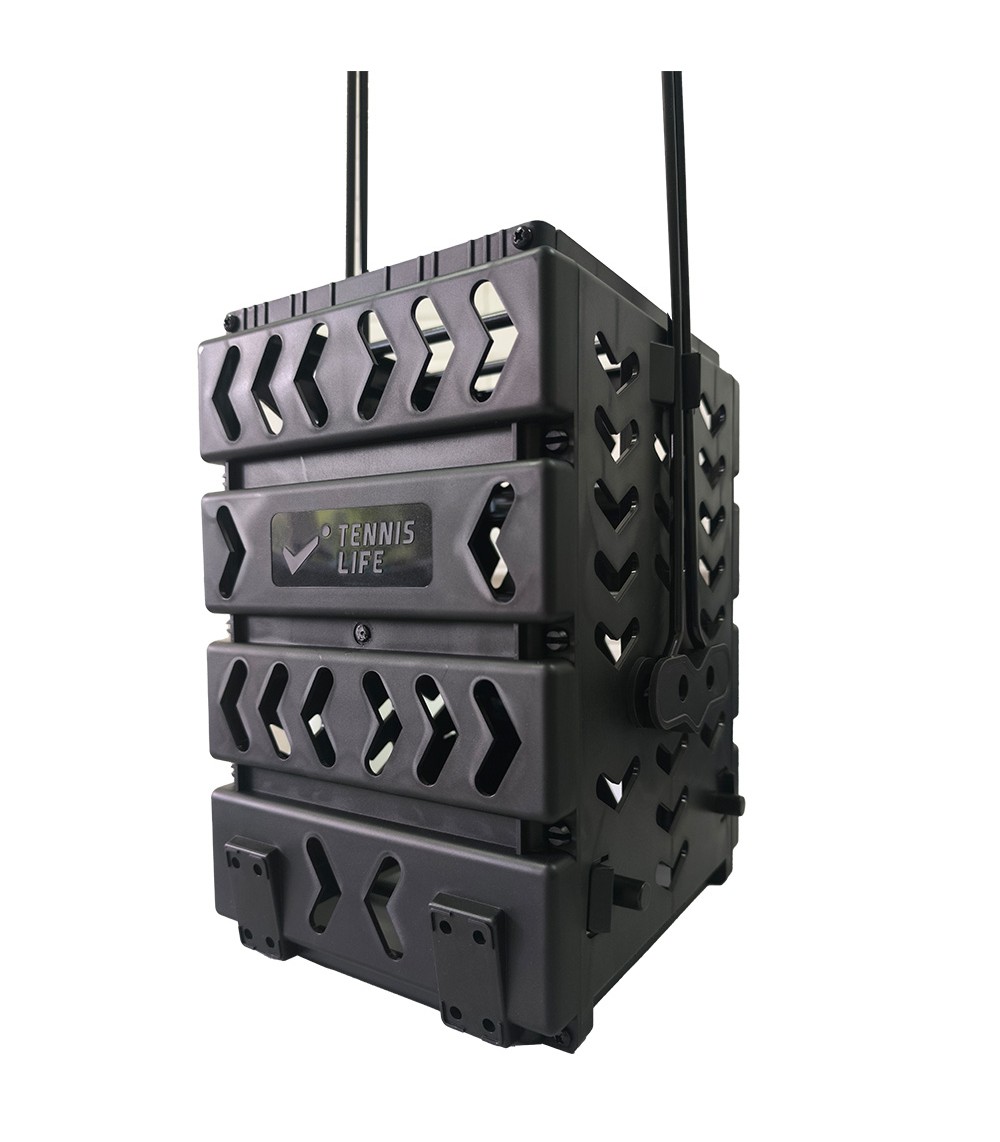 Корзина 36 мячей MINI с колесами Tennis Life TL36BLACK черный