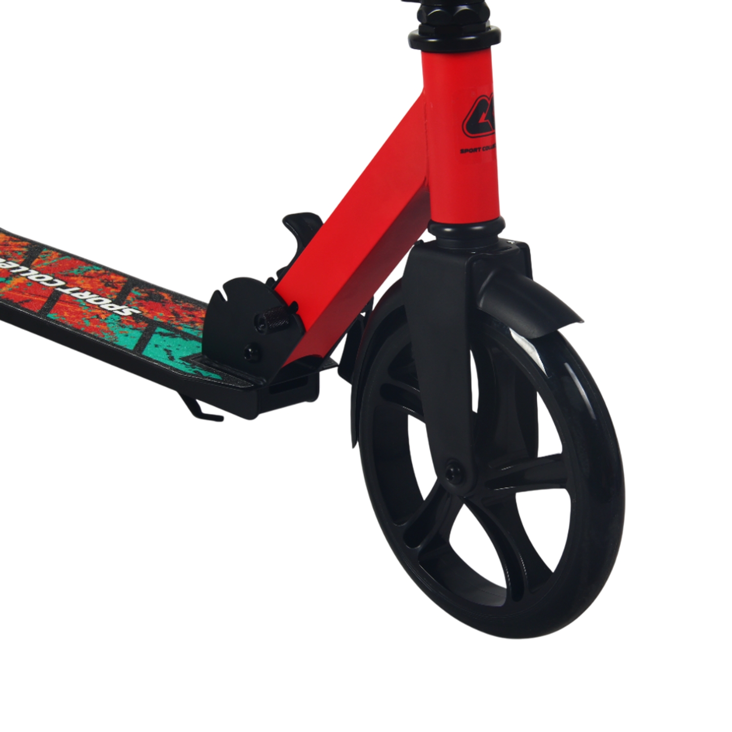 Самокат 200мм Sport Collection CK-SA200-5 black (фонарь и наклейка в подарок)