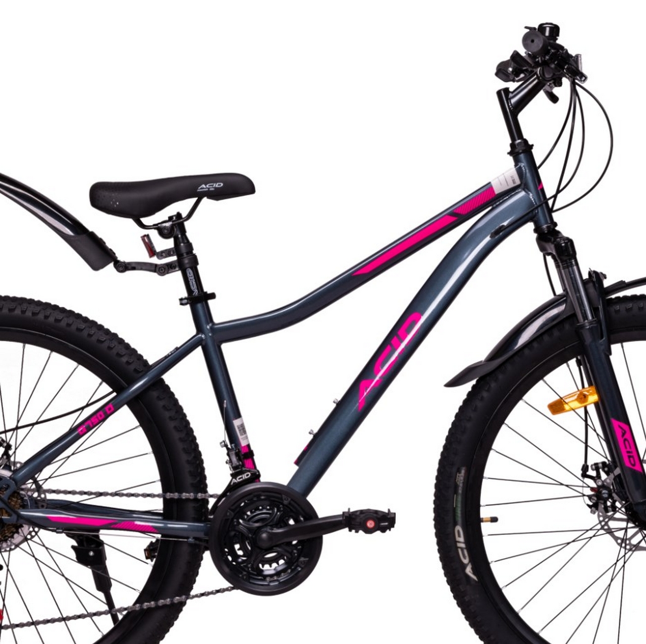 Велосипед 27,5" Acid Q 750 D 053978 Gray\Pink
