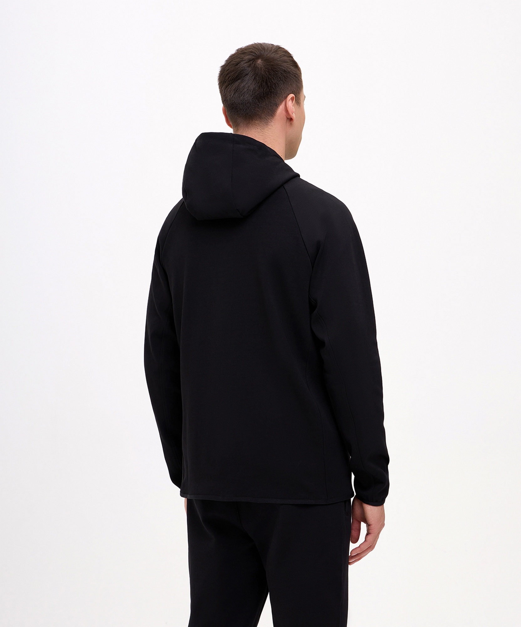Худи на молнии Jogel ESSENTIAL Athlete Hooded FZ Jacket, черный