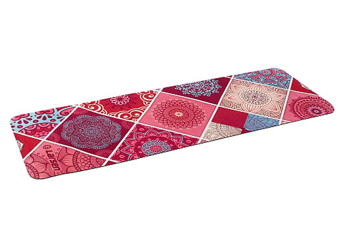Коврик для фитнеса и йоги, microfiber, 183х61х0,3см Larsen Style 1