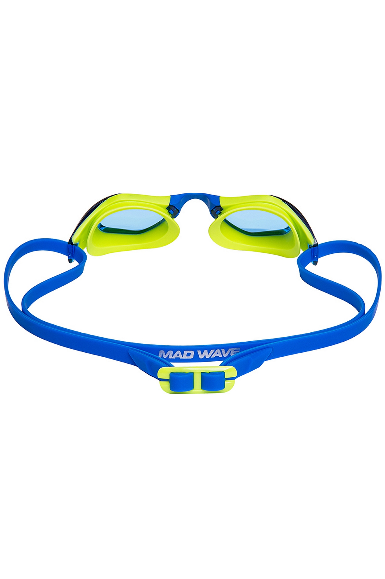 Очки для плавания Mad Wave Dynamix M0424 27 0 32W Салатовый