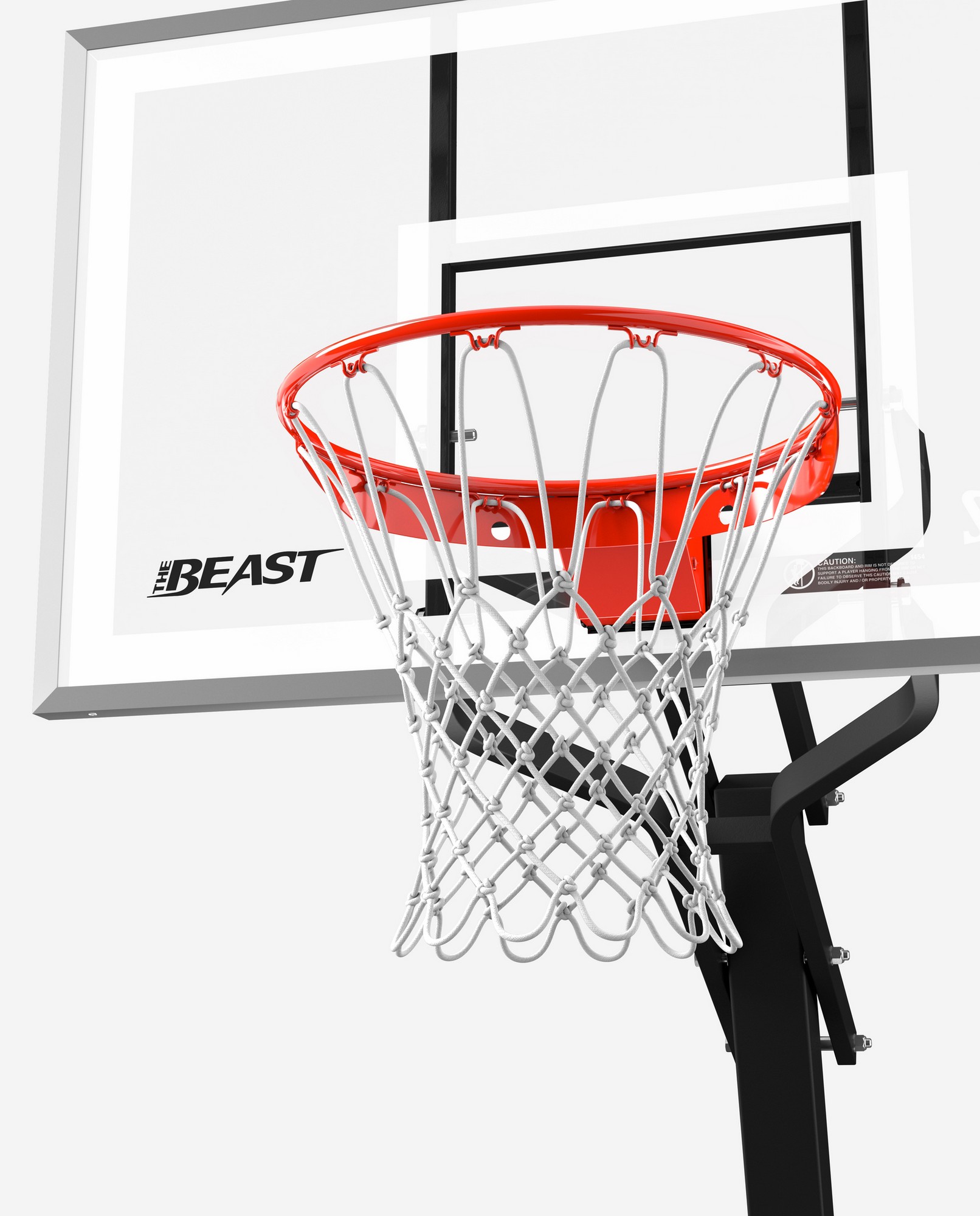 Мобильная баскетбольная стойка Spalding The Beast JR GLASS 54" 7B1454CN
