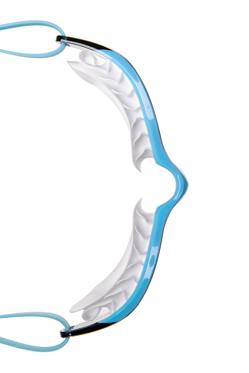 Очки для плавания Mad Wave Hydro flex M0424 14 0 08W голубой