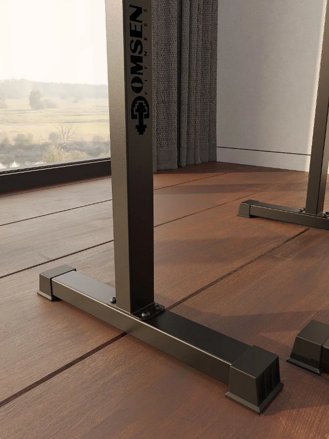 Брусья напольные хайлетсы Domsen Fitness Ds48 BLACK