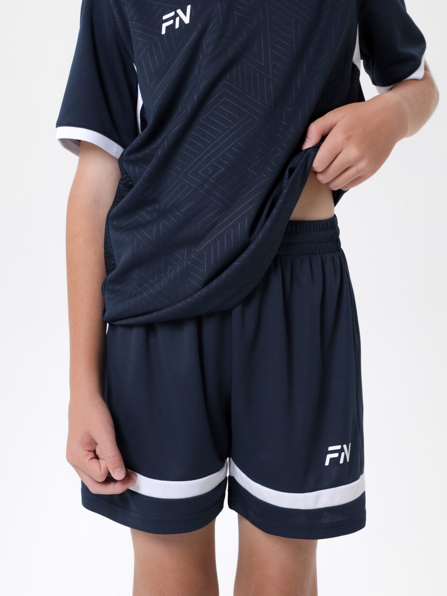Детская футбольная форма FN Spirit Kid KFN4261018-424 Dark blue\White