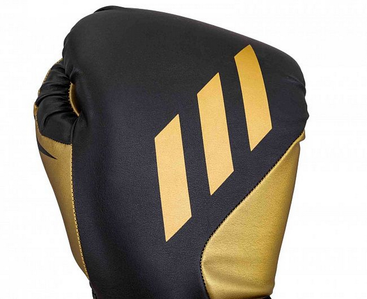 Перчатки боксерские Adidas Speed Tilt 350 SPD350VTG черно-золотой