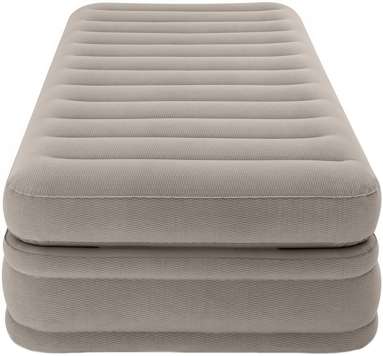 Надувная кровать Intex Prime Comfort Elevated Airbed 152х203х51см, встроенный насос 220V 64446