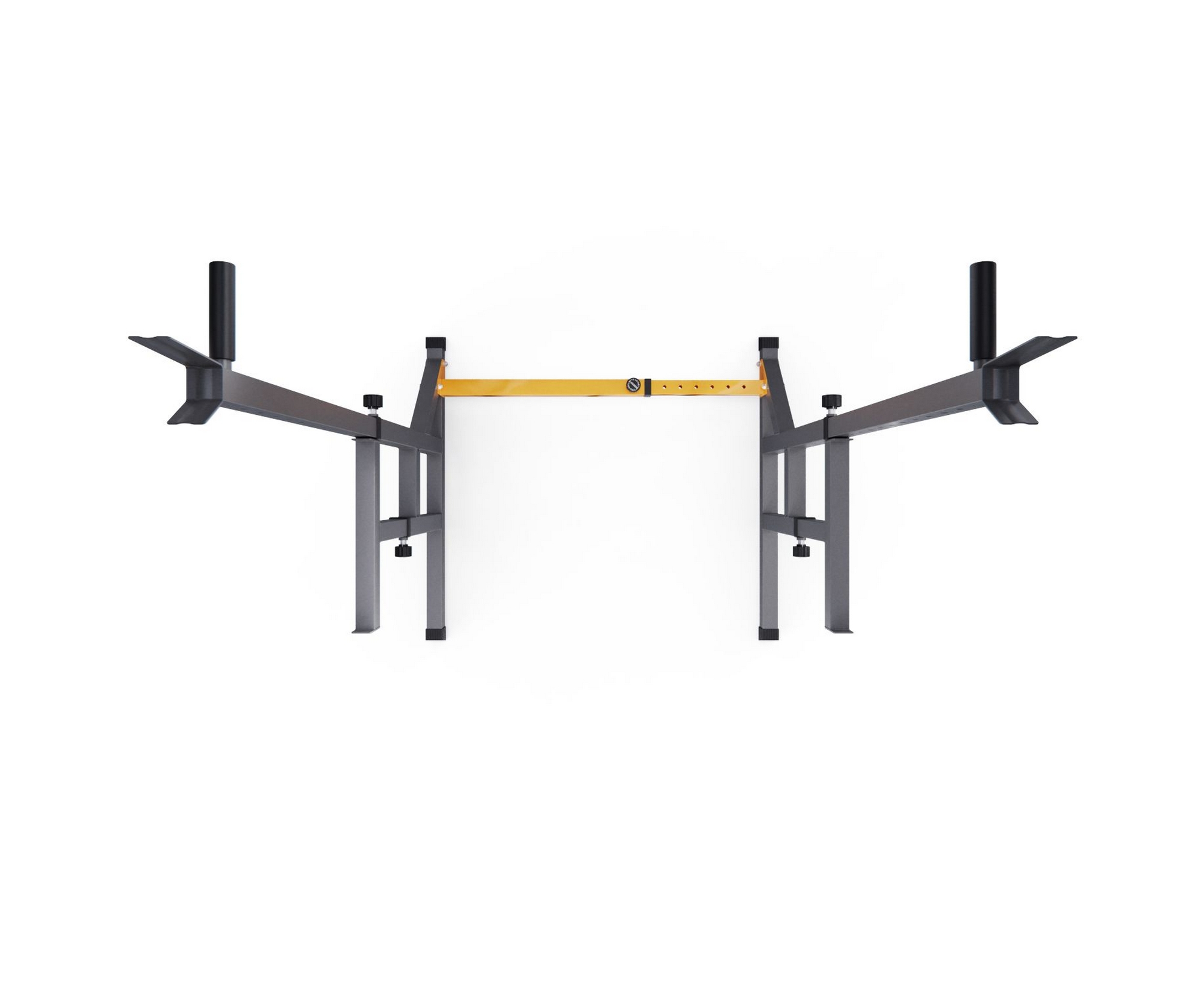 Стойка для штанги с подстраховкой, с упорами для отжиманий DFC Y-GYM TF-63 | Premium Fitness