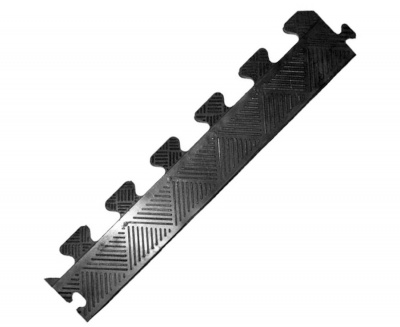 Бордюр резиновый для коврика MB Barbell MB-MatB-Bor12 черный