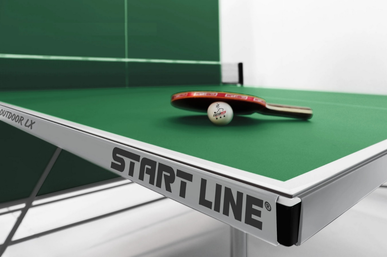 Теннисный стол Compact -2 LX Всепогодный Start Line 6044-11/1 Зеленый NEW