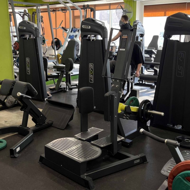 DHZ D982 Разведение Ног Стоя, Рычаги Серые | Premium Fitness