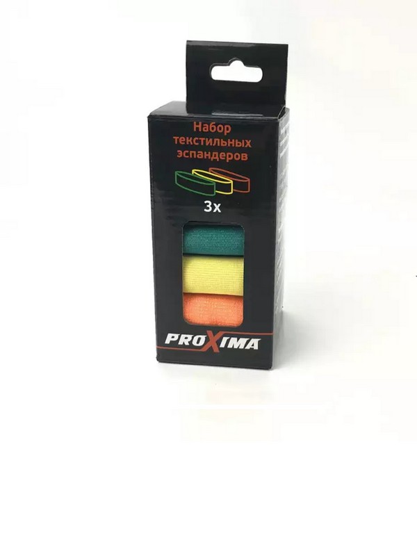 Набор текстильных эспандеров Proxima (3шт.) PB82802