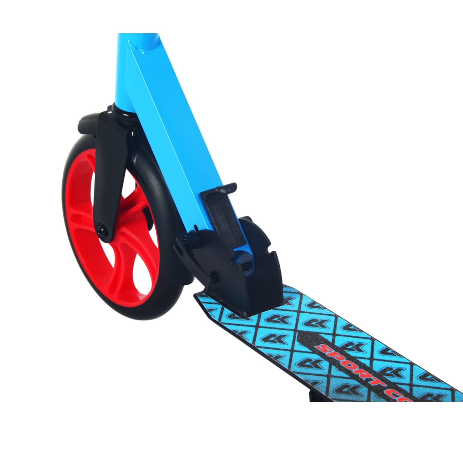 Самокат 200мм Sport Collection CK-SA200-2 blue (фонарь и наклейка в подарок)