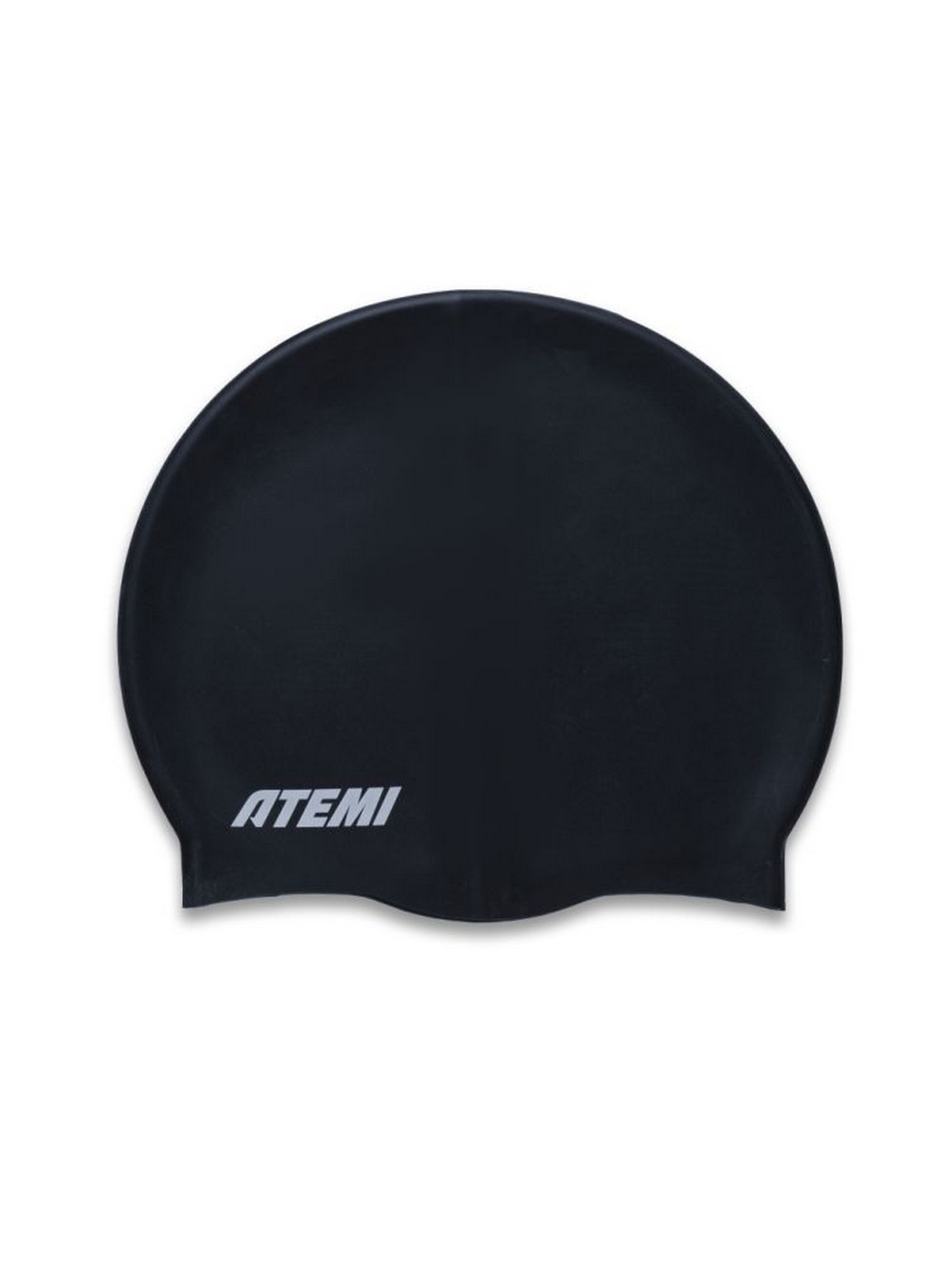 Шапочка для плавания Atemi light silicone cap Deep black FLSC1BK черный