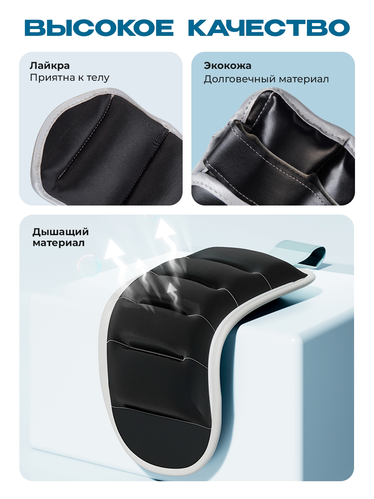 Утяжелители для рук и ног, 2 шт по 2,5 кг PROIRONУТ225Ч черный