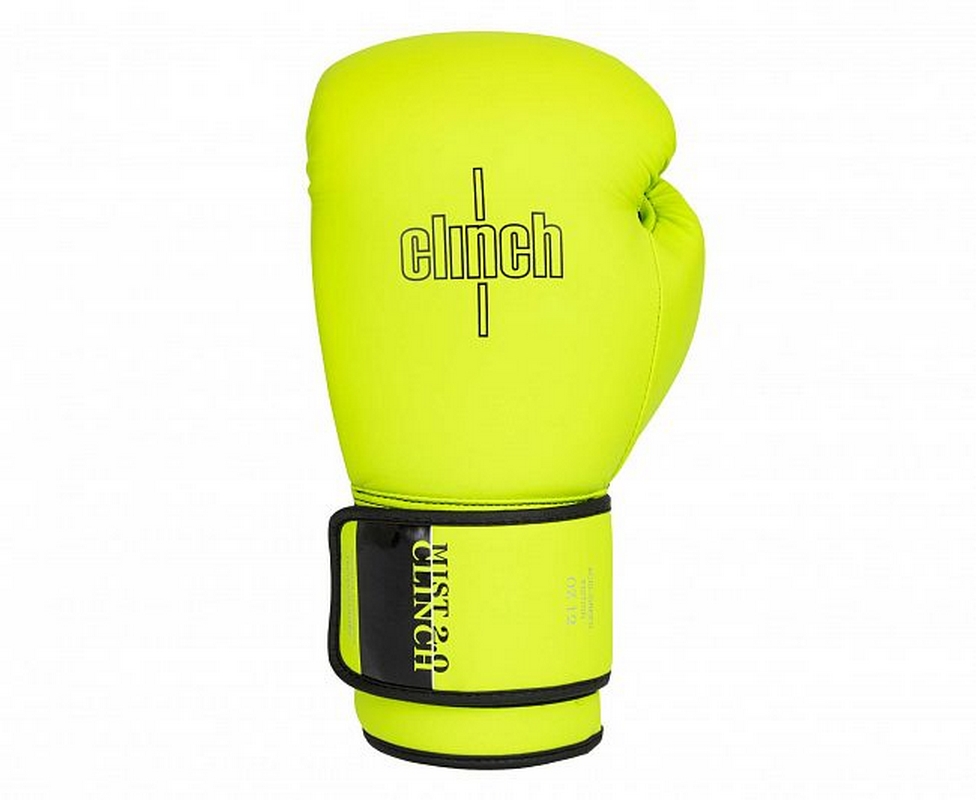Перчатки боксерские Clinch Mist 2.0 C183 ярко-зеленый