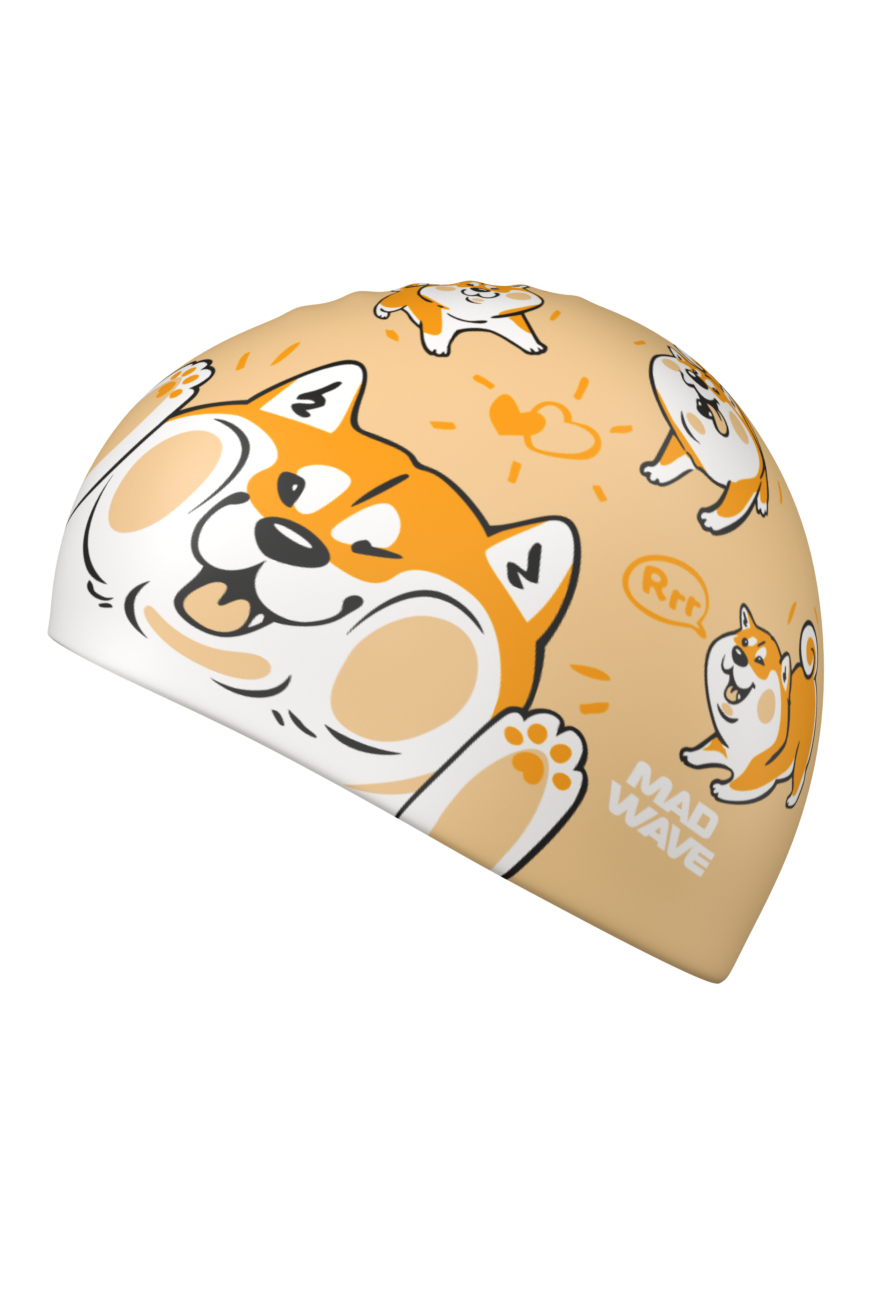Силиконовая шапочка Mad Wave Shiba M0555 28 0 00W оранжевый