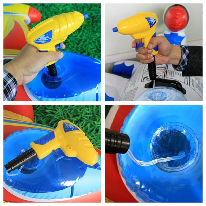 Плотик 132х130 см Intex Самолет, 2 цвета 57537