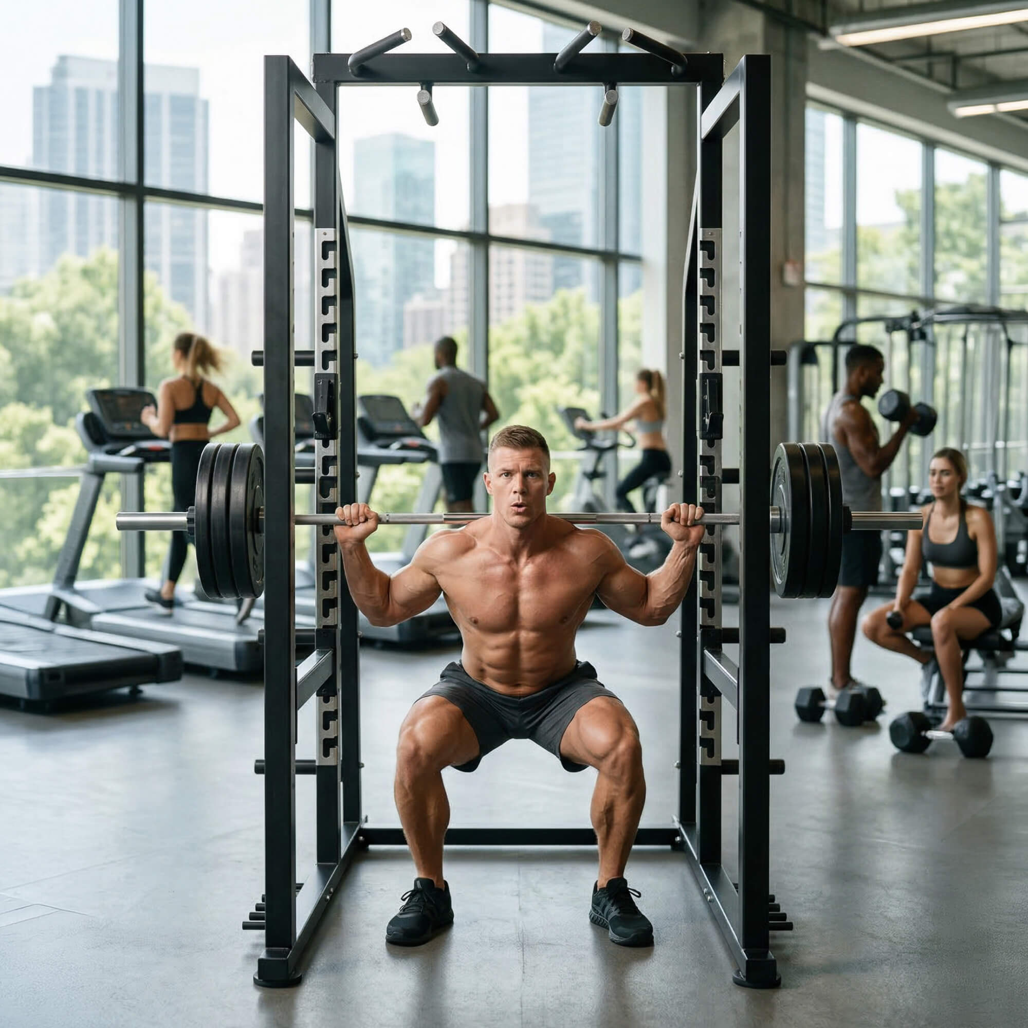 Силовая рама UnixFit 206 PRO UC-6762 | Premium Fitness