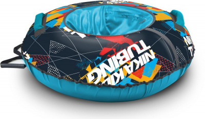 Тюбинг d70см Ника с автокамерой, ТБ2К-70/1 Nika sport голубой