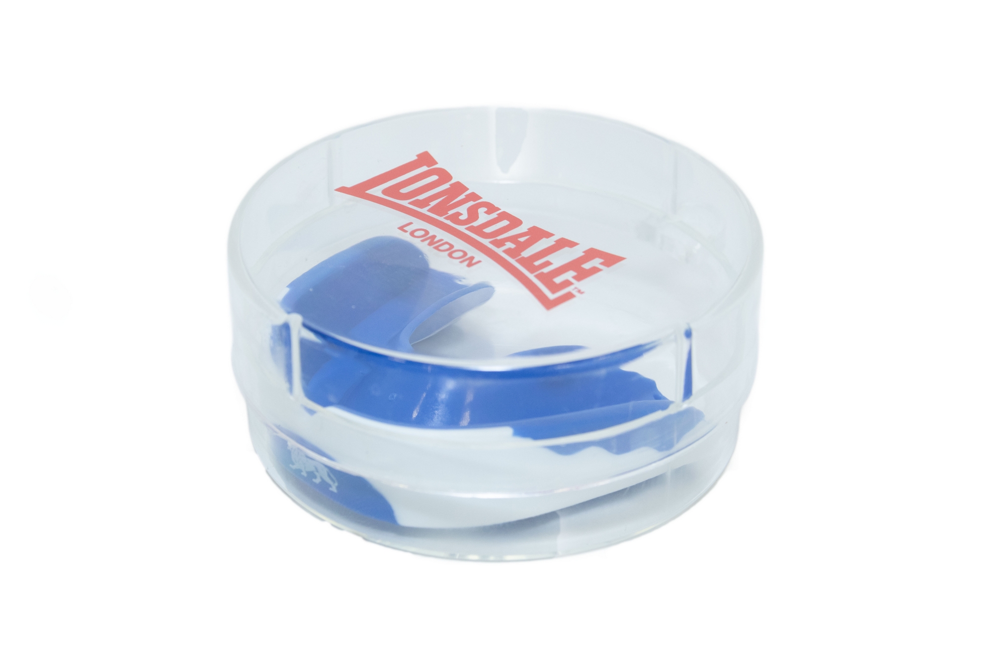 Капа 1-челюстная Lonsdale Lion Guard 160069 BL/WHT синий\белый