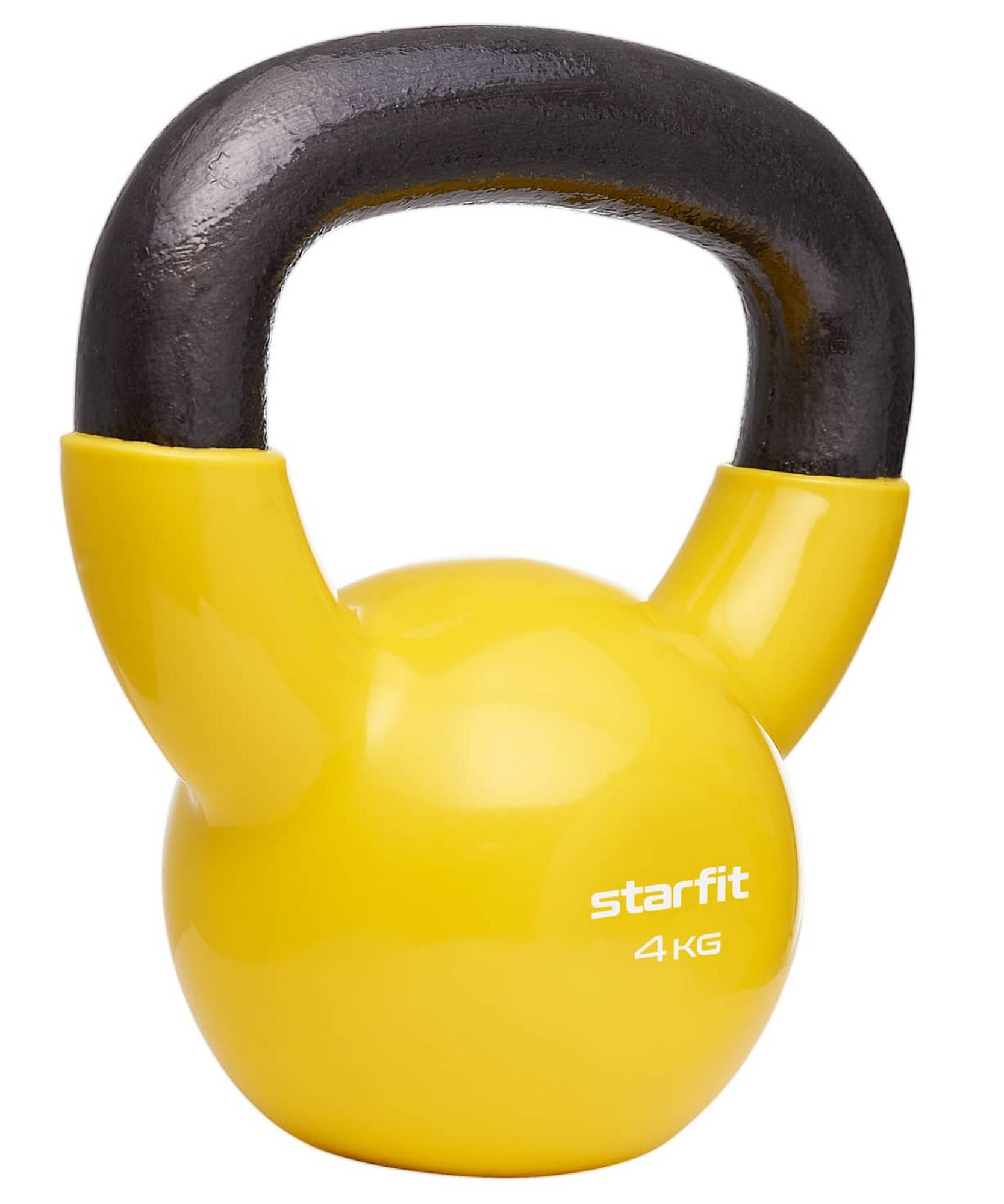 Гиря виниловая 4 кг Star Fit DB-401 желтый